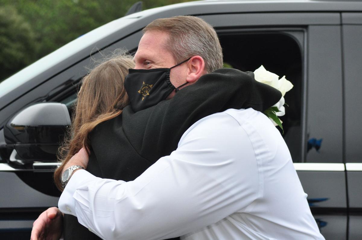 Community comes out to honor Nance with festive retirement parade