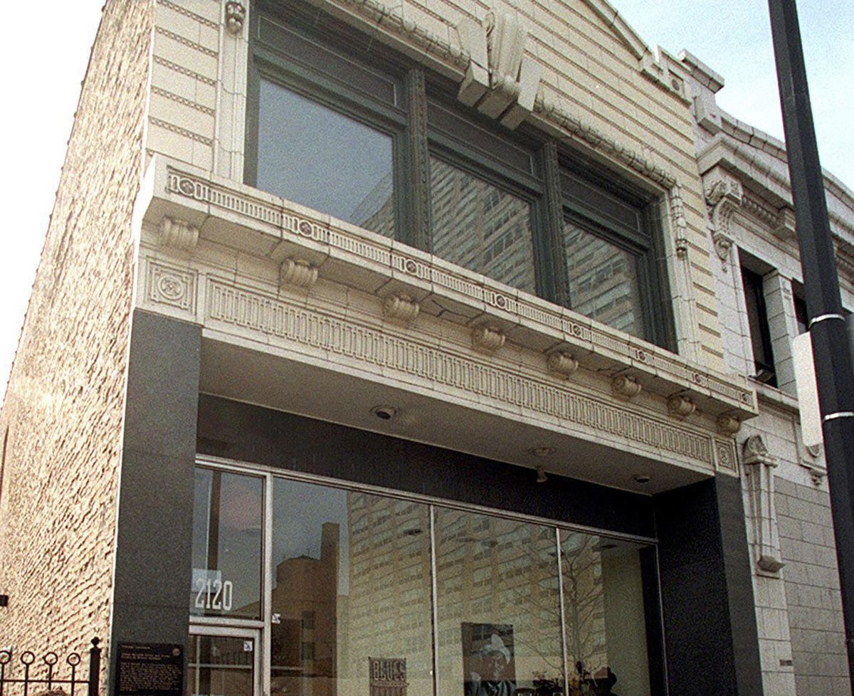 The former Chess Records building, 2120 S. Michigan Ave.