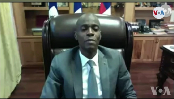 Haitian Président Jovenel Moïse speaks to VOA Creole about his decision to retire three Supreme Court Justices, Feb. 9, 2021. 