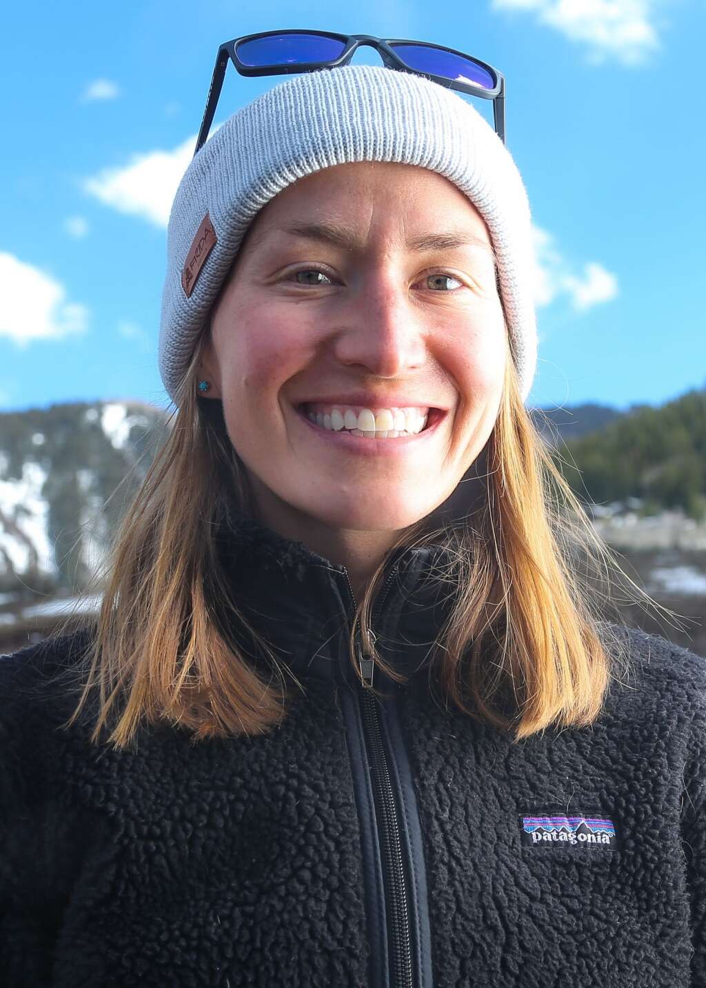 Sophie Caldwell Hamilton poses on Monday, April 12, 2021, near the AVSC Clubhouse in Aspen. Photo by Austin Colbert/The Aspen Times.