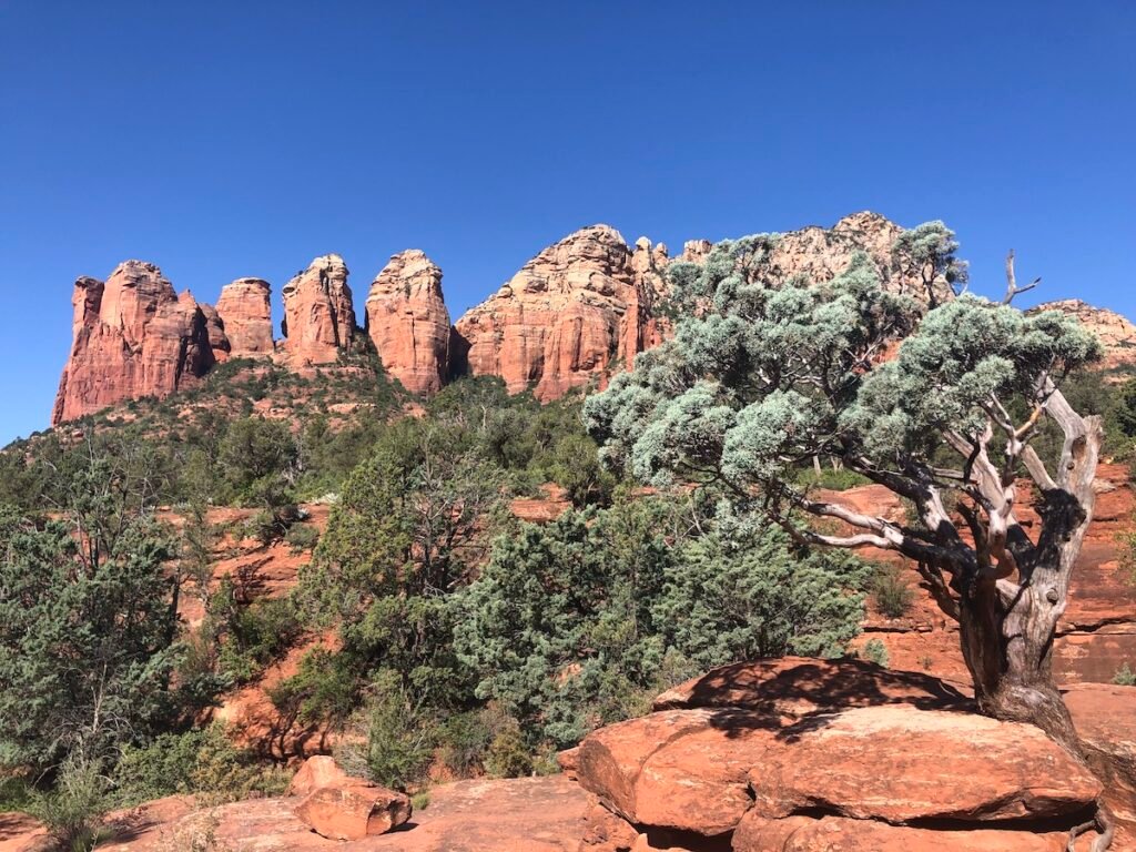 Hiking in Sedona, AZ.