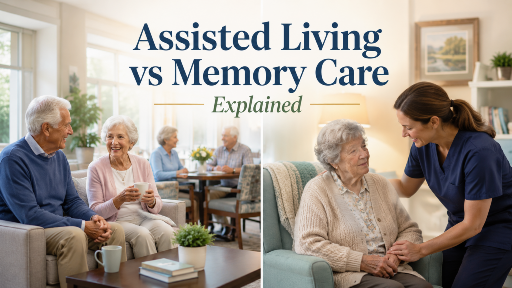 Assisted living vs memory care explained